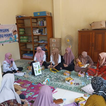 PERTEMUAN KELAS IBU HAMIL DESA LEBUAWU